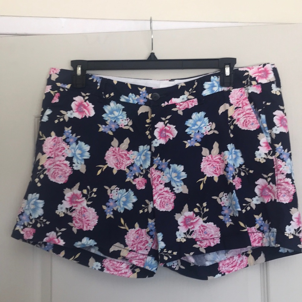 Old navy floral shorts